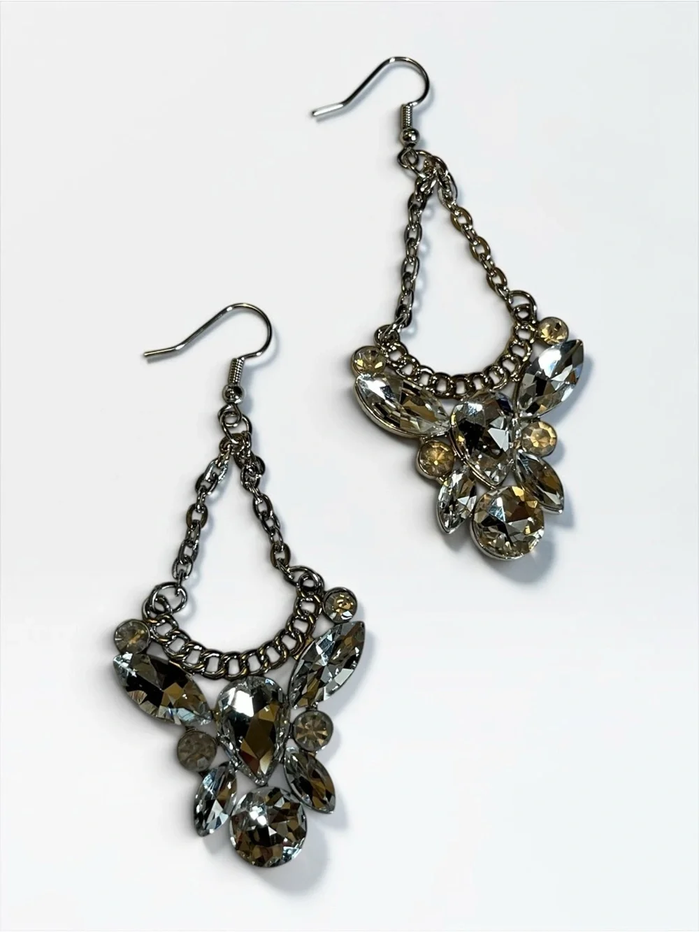 🍭5 for $20🍭 Crystal Chandelier Drop Earrings CC X